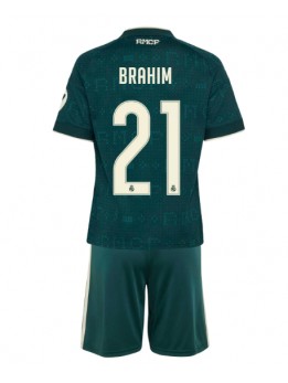 Detské Futbalové oblečenie Real Madrid Brahim Diaz #21 2026-27 Krátky Rukáv - Preč (+ trenírky)